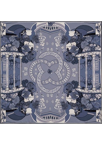 Bosphorus Çift Taraflı Tivil Ipek Eşarp 8834712-921 fiyatları