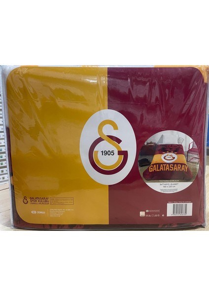 Taraftarlı Lisanlı Galatasaray Klasik Aslan Battaniye