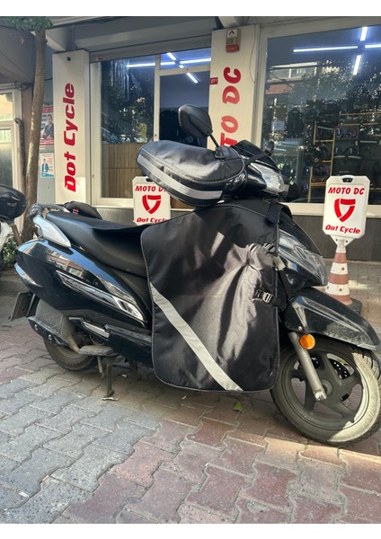 Dot Cycle Honda Dio Actıva S Motosiklet Diz Örtüsü Koruma Örtüsü Rüzgarlık Reflektörlü Birinci Sınıf Kalite