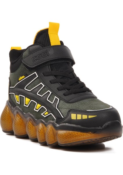 Fred Uzun-F Haki Çocuk Bilek Boy Sneaker