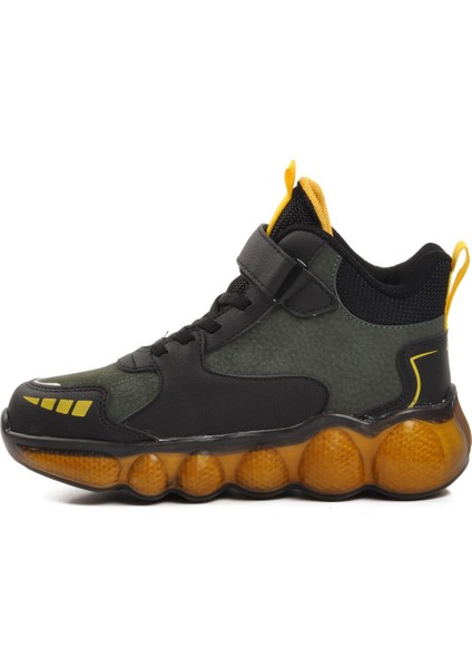 Fred Uzun-F Haki Çocuk Bilek Boy Sneaker