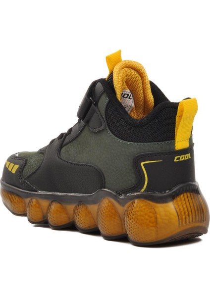Fred Uzun-F Haki Çocuk Bilek Boy Sneaker