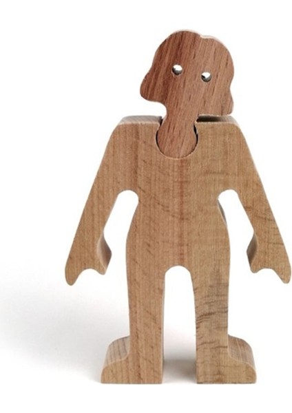 İnsan Figürlü Ahşap Oyuncak