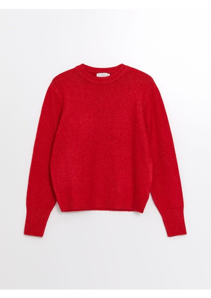 Lcw Vision Bisiklet Yaka Düz Uzun Kollu Kadın Triko Kazak indirimleri