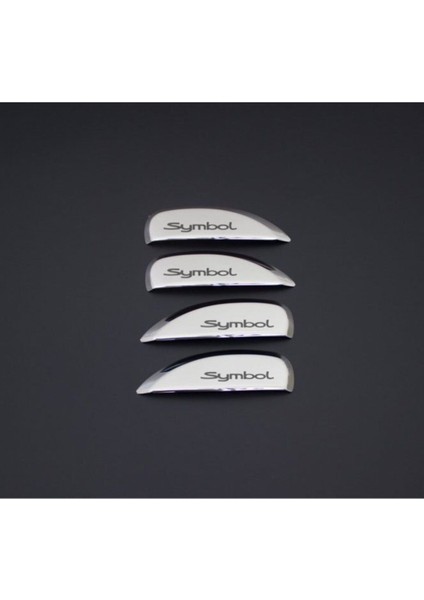 Renault Symbol Krom Kapı Kolu 2013 Üzeri 4 Kapı Paslanmaz Çelik Y