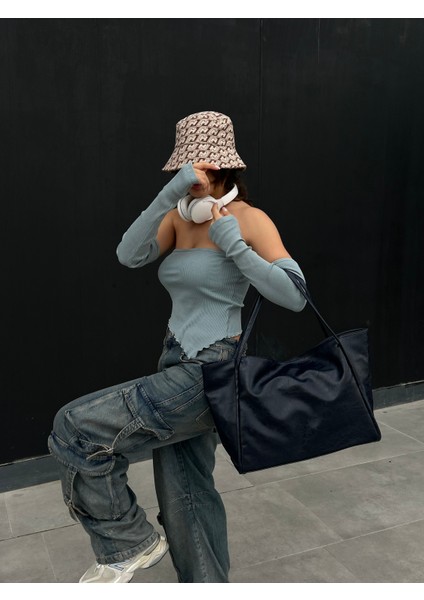 Kadın Salaş Model Vintage Shopper El ve Omuz Çantası modelleri