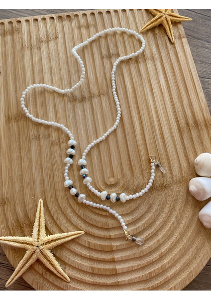 Beyaz Koleksiyonu Gözlük Askısı Gözlük Ipi modelleri