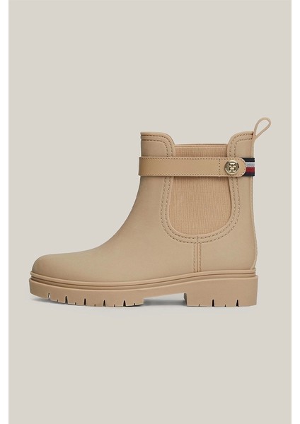 Th Stud Rubberısed Raınboot