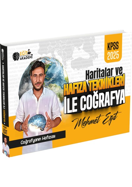 KPSS Haritalar ve Hafıza Teknikleriyle Coğrafya Mehmet Eğit