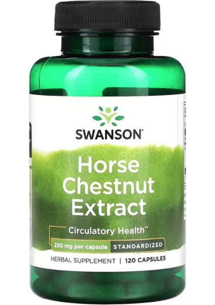 Swanson, Horse Chestnut Extract, 250 Mg, 120 Capsules