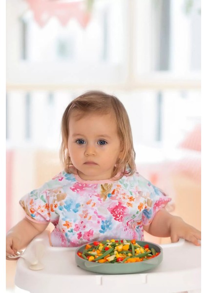 Sıvı Geçirmez Mihra Mama-Aktivite-Boyama Önlüğü 6-36 Ay