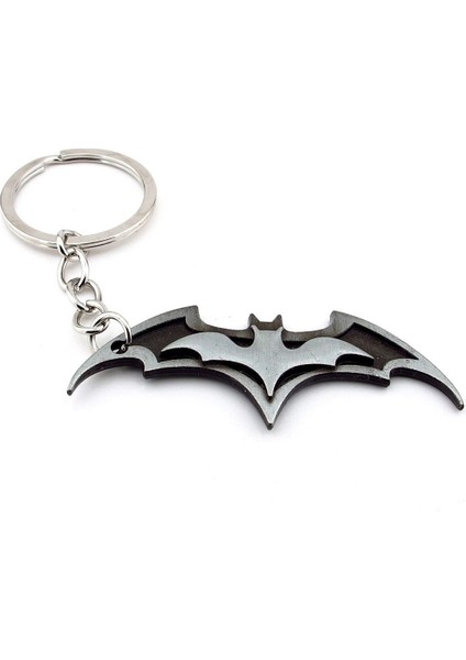 Batman Dc Comics Yarasa Şeklinde Gri Metal Anahtarlık KC138 fiyatları