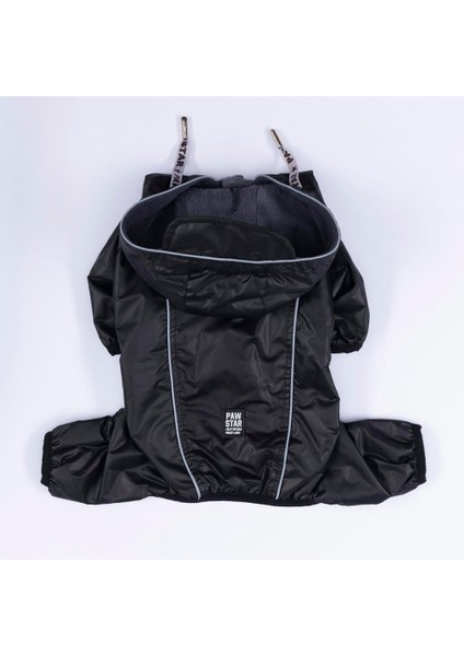 Siyah Muson Su Geçirmez Küçük Irk Köpek Yağmurluk Tulum modelleri