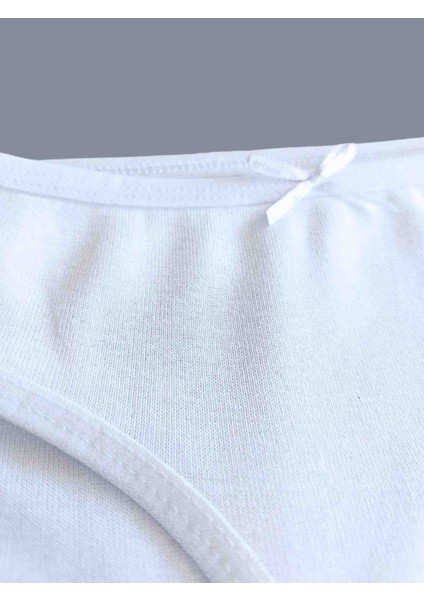 %100 Pamuklu Kız Çocuk Slip Külot Iç Çamaşır 6lı Set modelleri