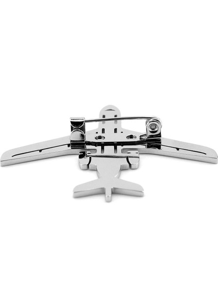 Uçak Havacı Pilot Hostes Hava Yolları Paslanmaz Çelik Rozet Broş Pin RZ219
