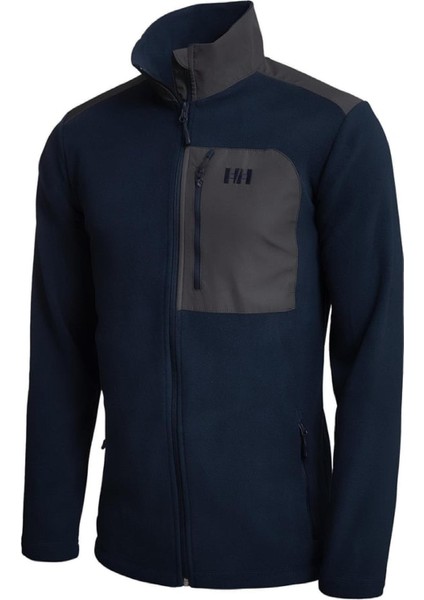 Helly Hansen Block Fullzip Lacivert Erkek Fermuarlı Polar