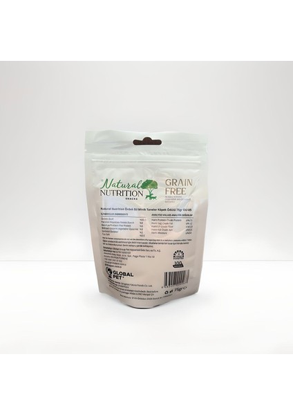 Ördek Eti Minik Taneler Köpek Ödül Maması Grain Free (Tahılsız) Yüksek Proteinli Fırında Kavrulmuş