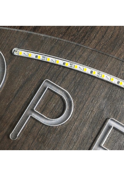 LED Şerit Bant Neon (Sarı) 10 Metre Dekoratif Aydınlatma Işık Elastik Dayanıklı Bükülebilir Kendinden Yapışkanlı