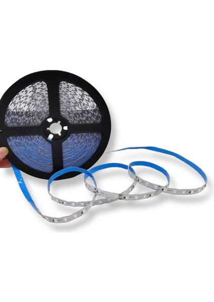 LED Şerit Bant Neon (Limon Sarısı) 10 Metre Dekoratif Aydınlatma Işık Elastik Dayanıklı Bükülebilir Kendinden Yapışkanlı
