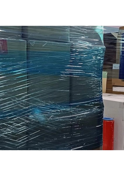 Net 50 Metre 23 Mic Kalın Mavi Eşya Sarma Streci fiyatları
