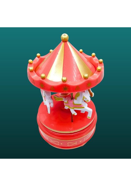 Atlı Karınca Müzik Kutusu Kurmalı Kırmızı Büyük No.3 modelleri