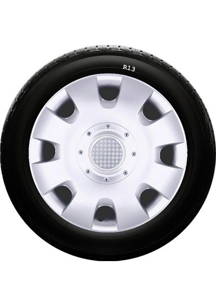 Skoda Uyumlu 13 Inc Kırılmaz Sks Jant Kapağı 1 Takım 4 Adet NO:107