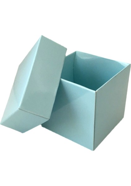 Komple Karton Kutu 5x5x5 Cm (50 Adet) Mavi