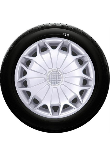 Skoda Uyumlu 16 Inç Kırılmaz Sks Jant Kapağı 1 Takım 4 Adet NO:419