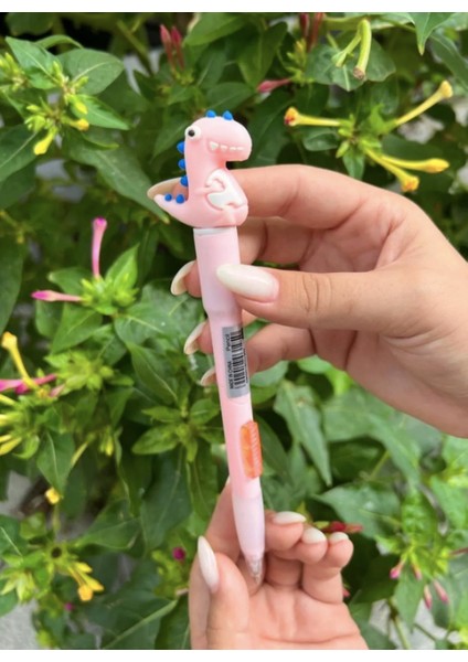 Renkli Işıklı Versatil Kalem 3 Adet Uçlu Kalem