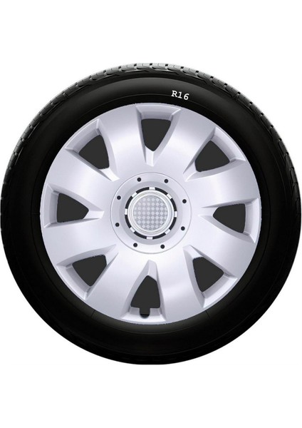 Toyota Uyumlu 16 Inc Kırılmaz Sks Jant Kapağı 1 Takım 4 Adet NO:426