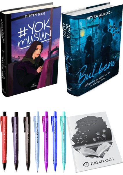 Bul Beni (Ciltli) Beyza Alkoç ve Yokmusun (Ciltli) Meryem Nart 2'li Set + Armağan