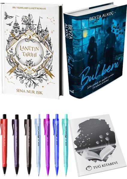 Bul Beni (Ciltli) Beyza Alkoç ve Lanetin Tarihi (Ciltli) Sena Nur Işık 2'li Set + Armağan