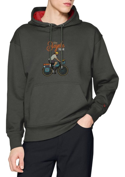 Bisiklet Turu Tasarım Sweatshirt Hoodie