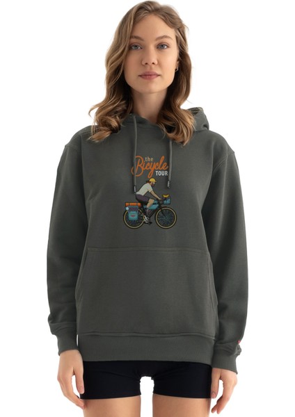 Bisiklet Turu Tasarım Sweatshirt Hoodie