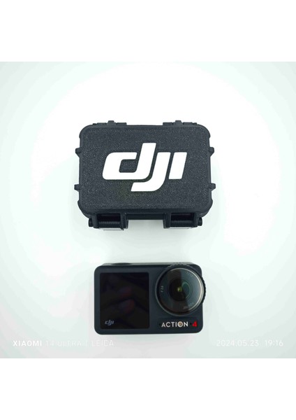 3D Part Works Dji Osmo Action 3 ve Osmo Action 4 Uyumlu Aksiyon Kamera Abs Hardcase