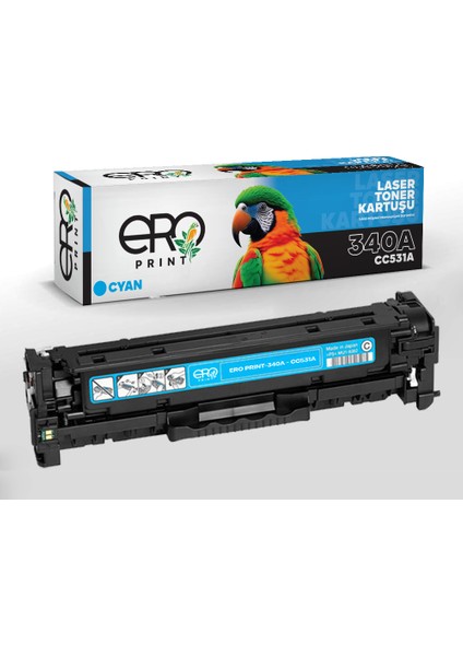 HP Color LaserJet CP2025n Mavi Muadil Toner