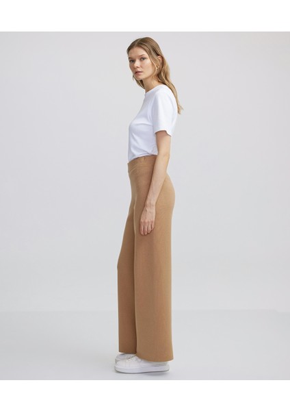 Triko Wide Leg Fit Pantolon Iw6240003150027 fiyatları