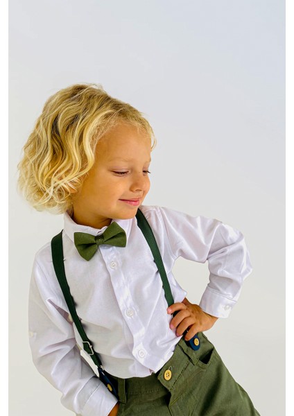 ''Oxford'' Erkek Çocuk Takım Elbise Papyonlu Slopetli 4'lü Set fiyatları