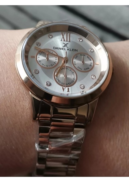 Danıel Kleın Rose-Gold Kadın Kolsaati