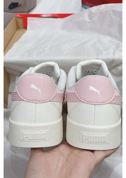 Kadın Snekars Yüksek Taban Spor Ayakkabı Kadın Sneaker Ayakkabı 380147-05-2 Bej