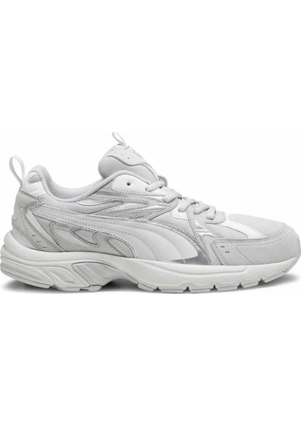 Milenio Tech-Suede Unisex Sneaker Ayakkabı 393489-02 Gri