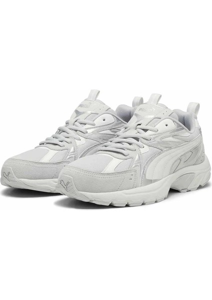 Milenio Tech-Suede Unisex Sneaker Ayakkabı 393489-02 Gri fiyatları