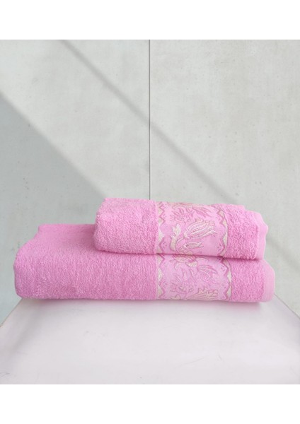 Banyo Takımı 50x90 Cm Yüz Havlusu Ve70x140 Cm Banyo Havlusu