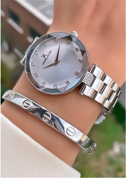 MRD11422 Gümüş Renk Kadın Kol Saati Bileklik Hediyeli fiyatları