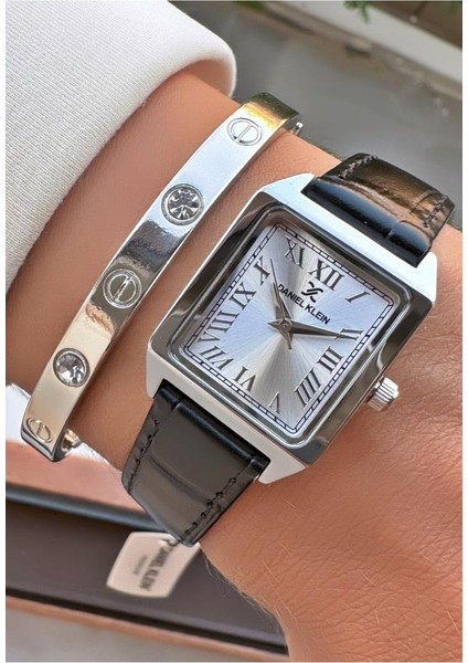 MRD12323 Siyah Renk Kadın Kol Saati Bileklik Hediyeli modelleri
