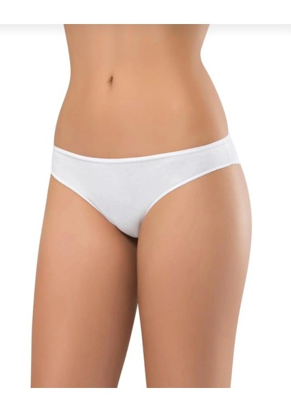 7105 Kadın Likralı Klasik Külot 12 Adet