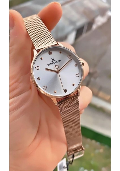 MRD12354 Rose Gold Renk Kadın Kol Saati Bileklik Hediyeli indirimleri