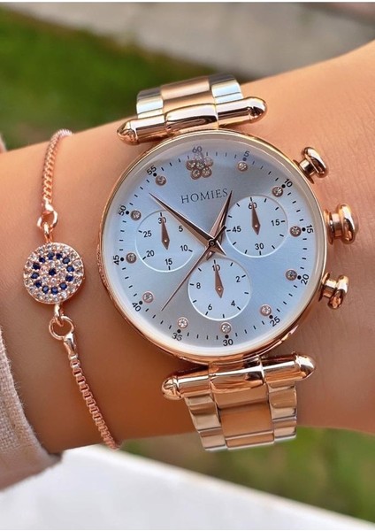 MRD12164 Kadın Kol Saati Bileklik Hediyeli