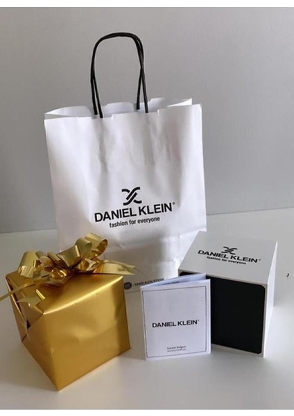 Daniel Klein MRD12270 Rose Gold Renk Kesme Cam Kadın Kol Saati Bileklik Hediyeli