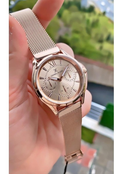 MRD12065 Rose Gold Renk Kadın Kol Saati Bileklik Hediyeli fırsatları